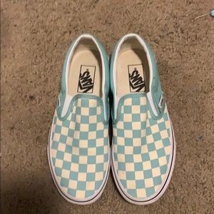 Light blue vans!